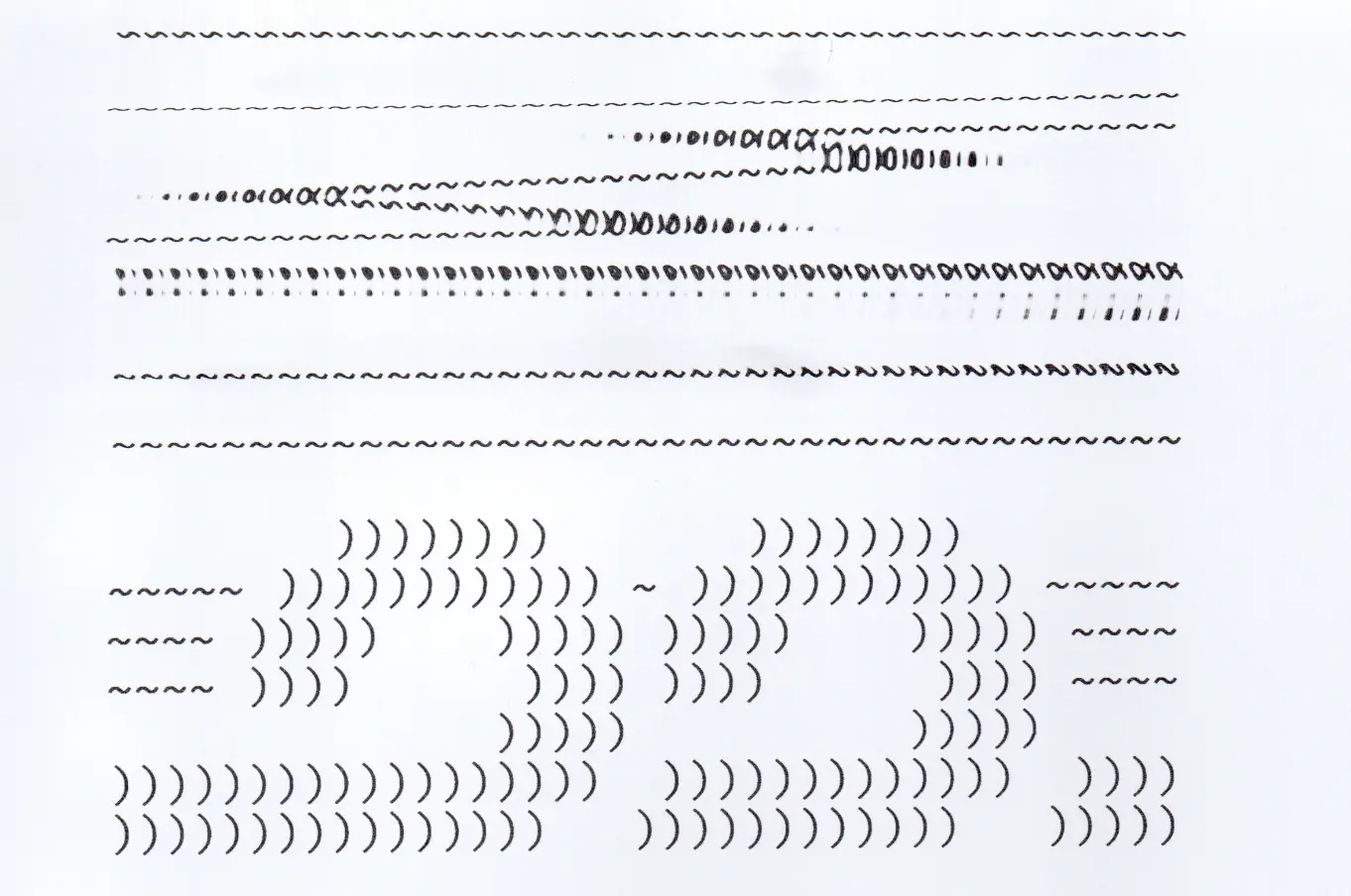 Expérimentation du logo au scanner