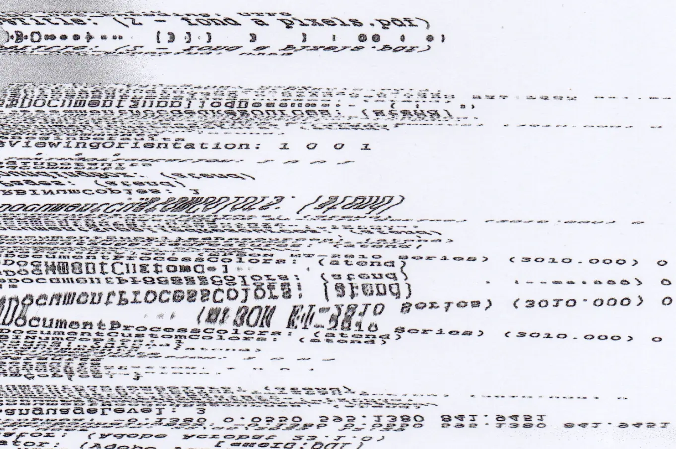 Expérimentation de textes au scanner